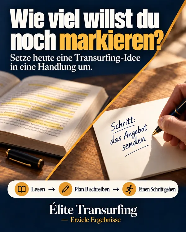 Vom Markieren zum nächsten Schritt